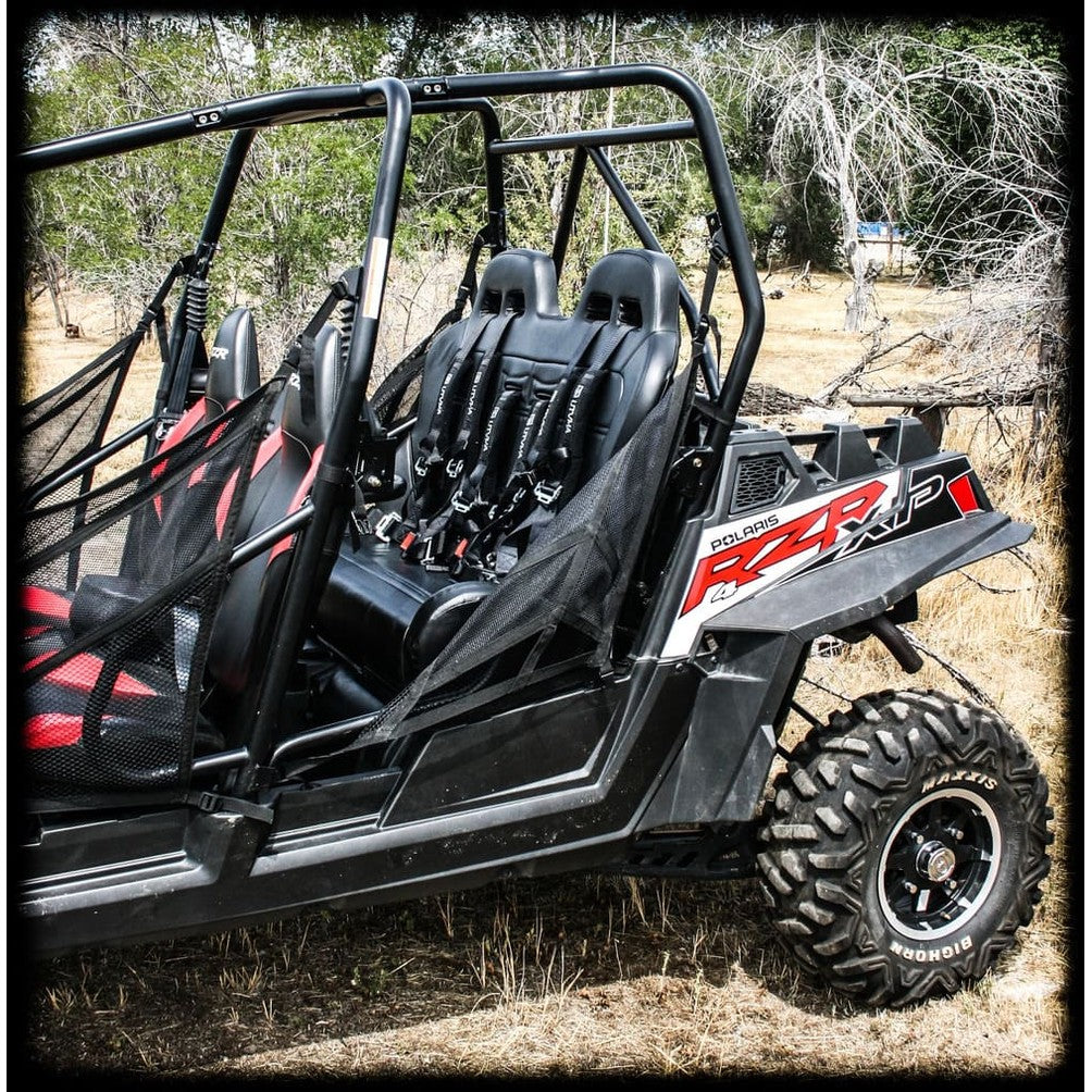 UTVMA '10-'14 Polaris RZR 900/800 Rear Bench Seat w/ Harnesses