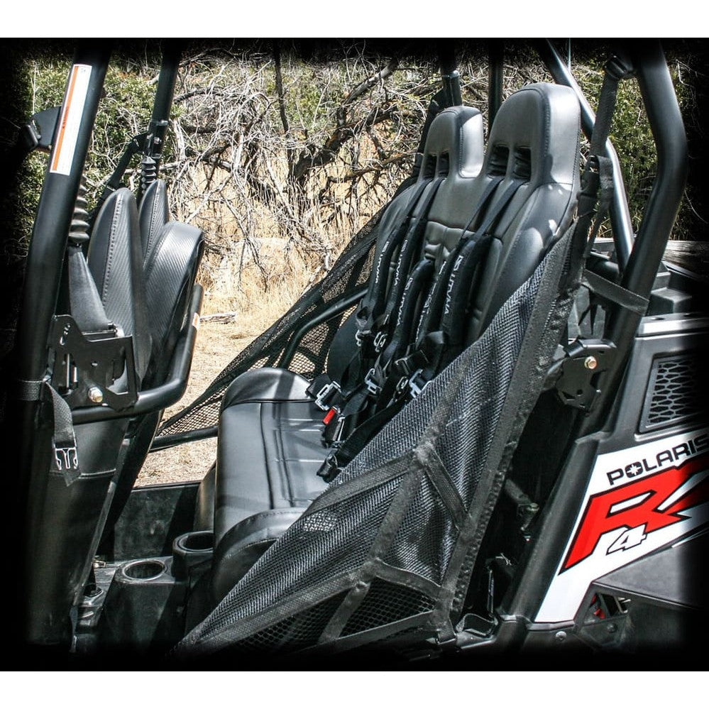 UTVMA '10-'14 Polaris RZR 900/800 Rear Bench Seat w/ Harnesses