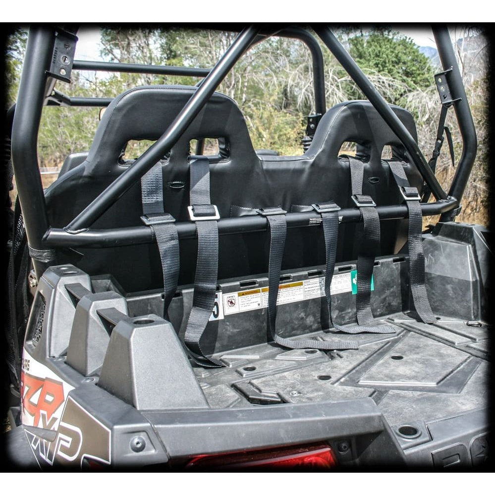 UTVMA '10-'14 Polaris RZR 900/800 Rear Bench Seat w/ Harnesses