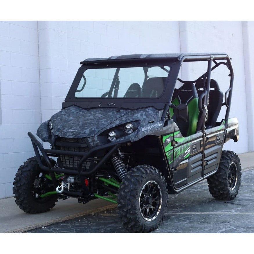 UTVMA '12-'25 Kawasaki Teryx 4 Rear Bench Seat w/ Harnesses