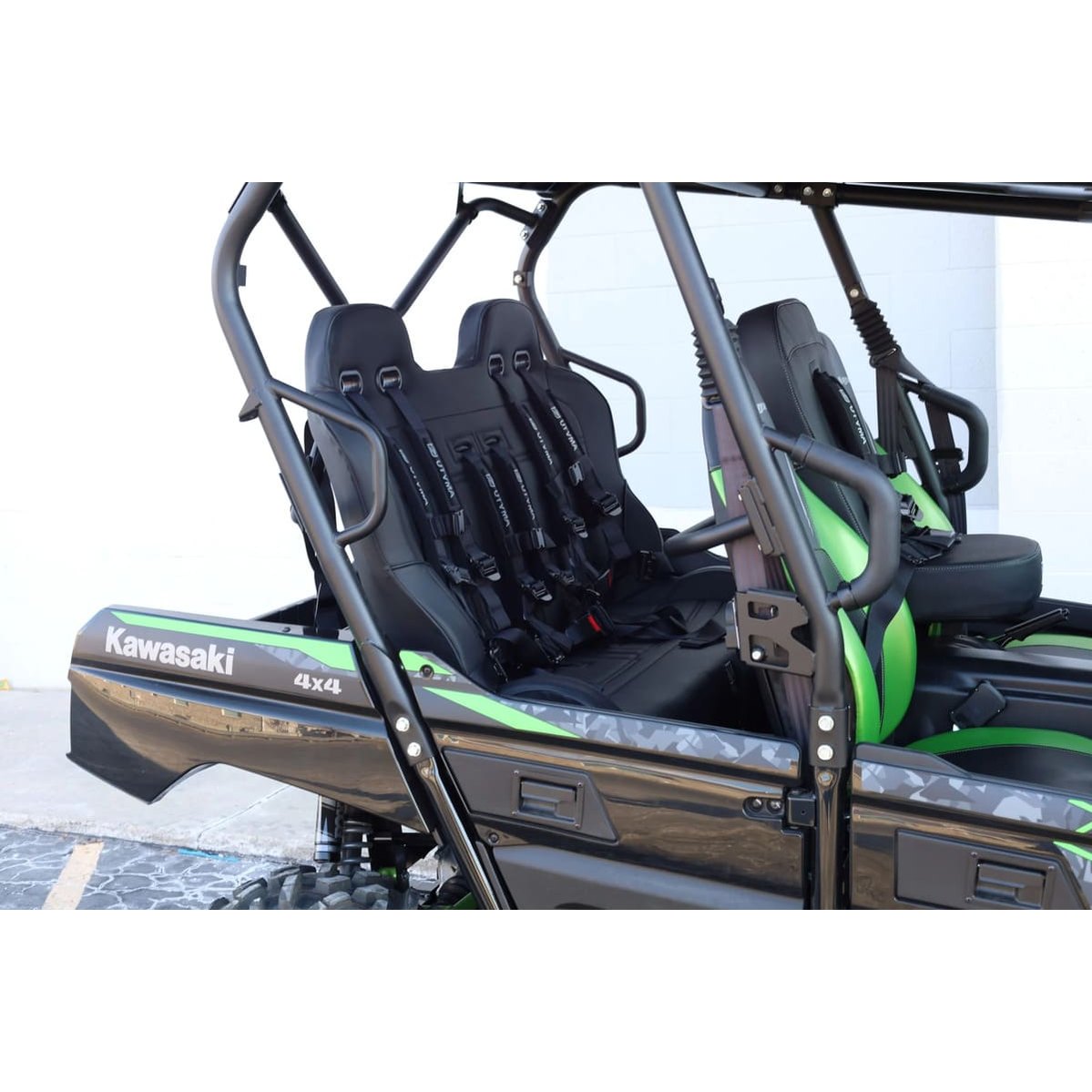 UTVMA '12-'25 Kawasaki Teryx 4 Rear Bench Seat w/ Harnesses