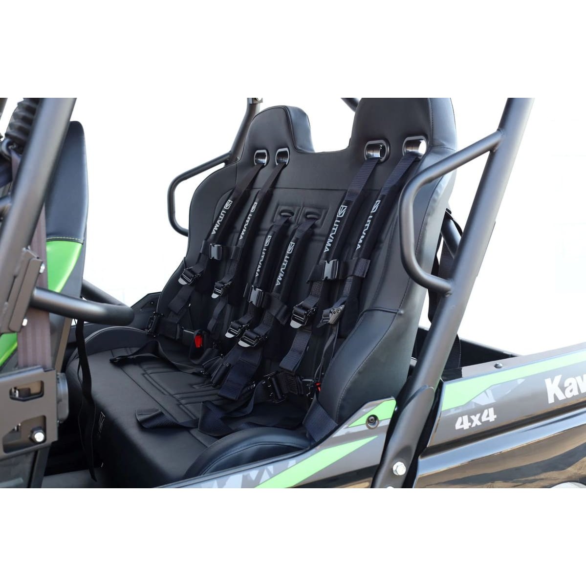 UTVMA '12-'25 Kawasaki Teryx 4 Rear Bench Seat w/ Harnesses