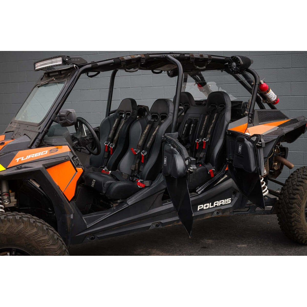 UTVMA '14-'23 Polaris RZR 1000 Elite Series Front & Rear Bench Seat w/ Harnesses