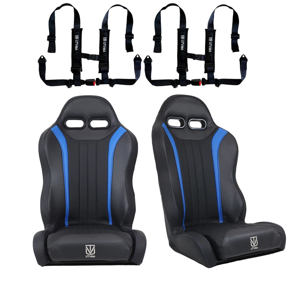 UTVMA '14-'23 Polaris RZR 900 "Weekender" Series Pair of Front or Rear Suspension Bucket Seats