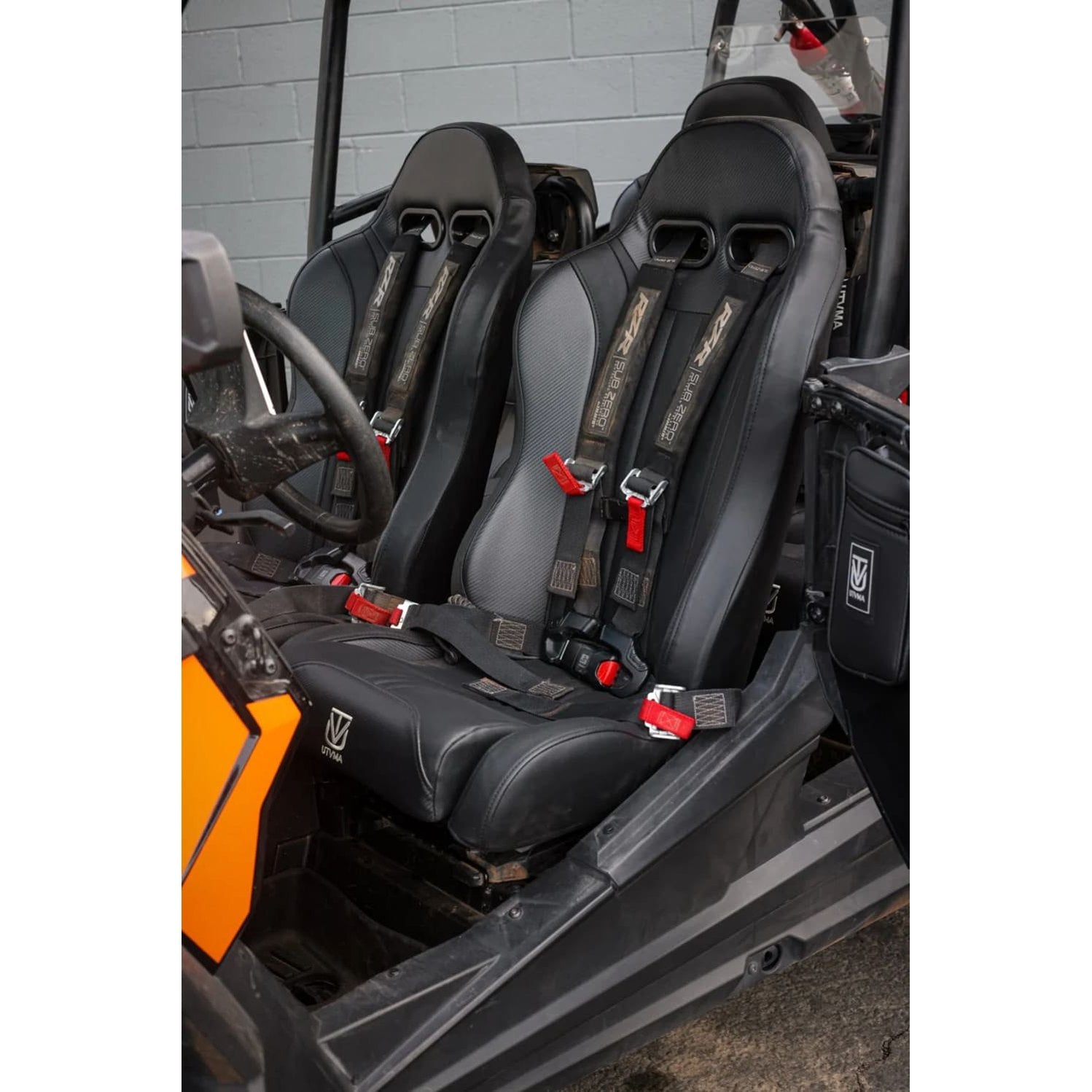 UTVMA '14-'23 Polaris RZR 900 "Weekender" Series Pair of Front or Rear Suspension Bucket Seats