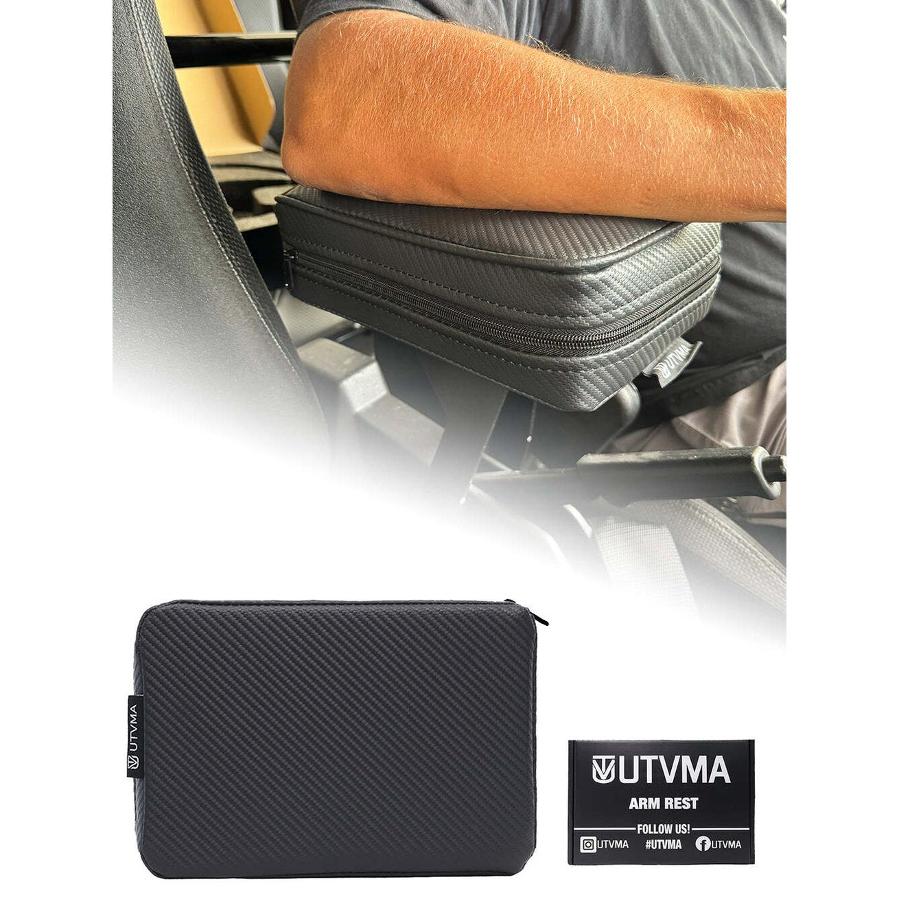 UTVMA '15-'24 Polaris RZR 570/ Trail Armrest w/ Bracket