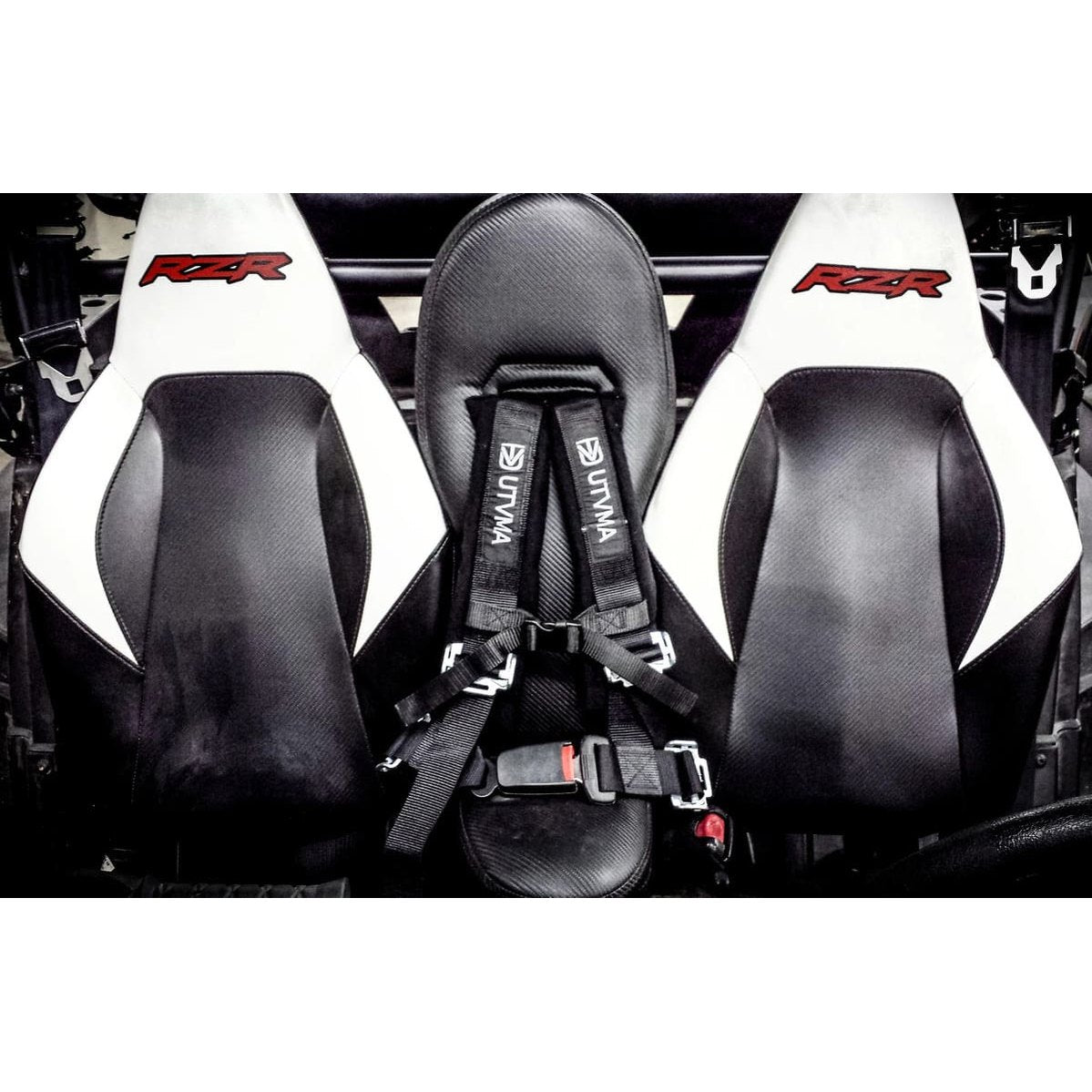UTVMA '15-'24 Polaris RZR 4 900 Front & Rear Bump Seat Set