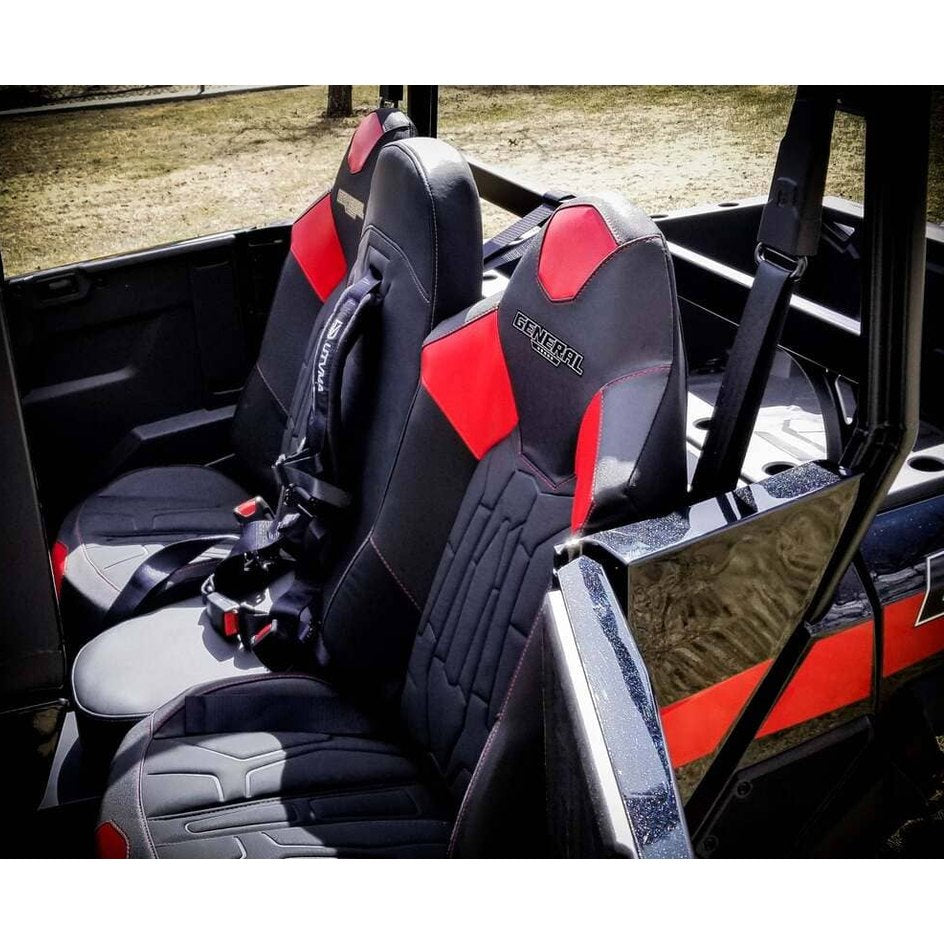 UTVMA '16-'25 Polaris General 4 Rear Bump Seat w/ Console Delete Kit