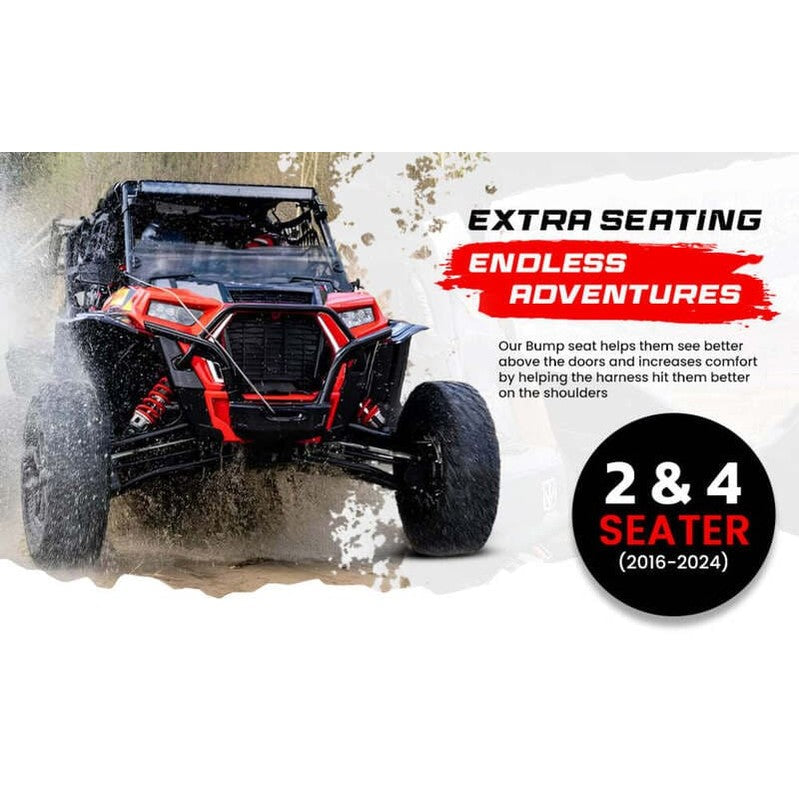 UTVMA '16-'25 Polaris General Front & Rear Bump Seat