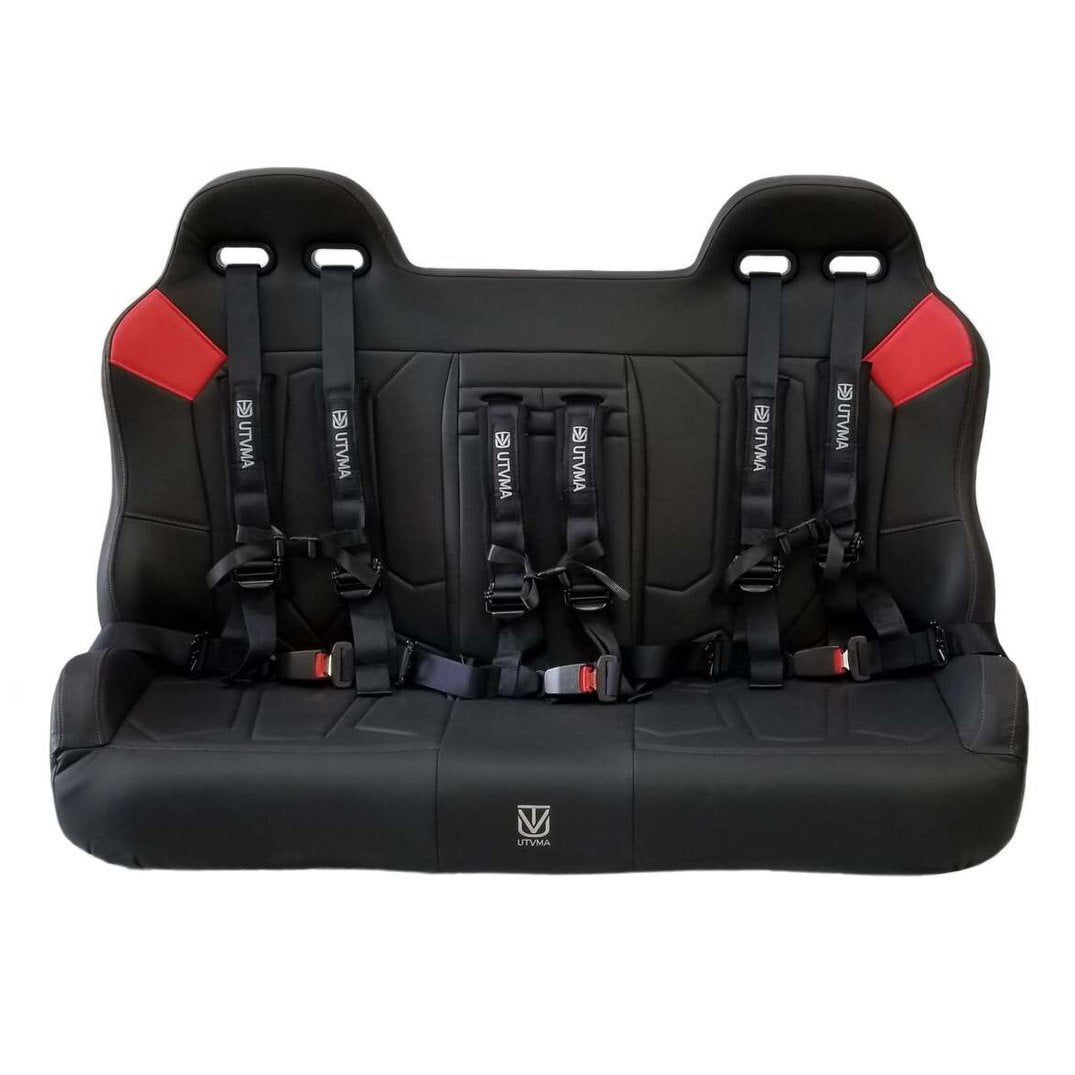 UTVMA '17-'25 Polaris General 1000 Rear Bench Seat w/ Harnesses