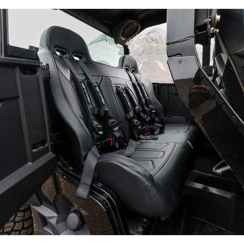 UTVMA '17-'25 Polaris General 1000 Rear Bench Seat w/ Harnesses