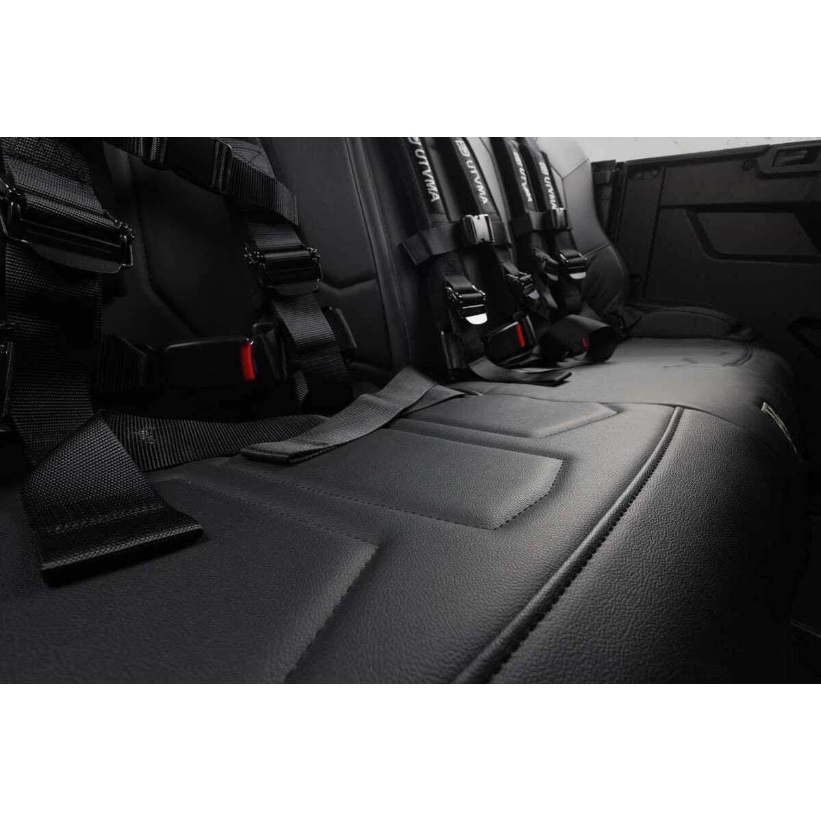 UTVMA '17-'25 Polaris General 1000 Rear Bench Seat w/ Harnesses