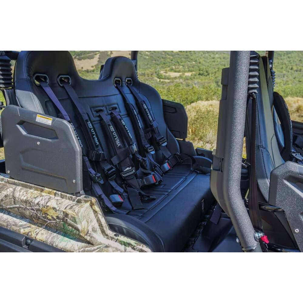 UTVMA '18-'25 Yamaha Wolverine X4 Rear Bench Seat w/ Harnesses