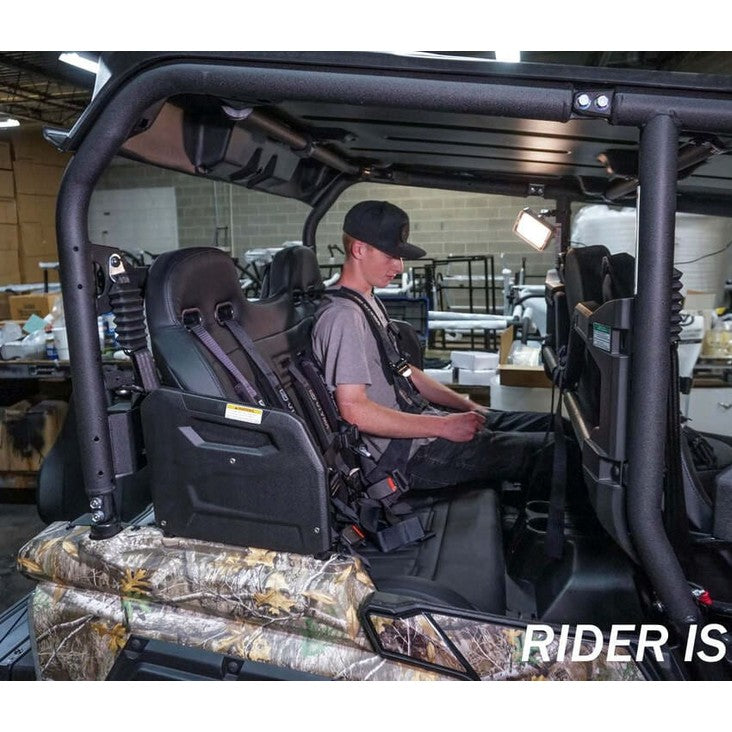 UTVMA '18-'25 Yamaha Wolverine X4 Rear Bench Seat w/ Harnesses