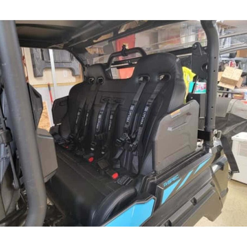 UTVMA '18-'25 Yamaha Wolverine X4 Rear Bench Seat w/ Harnesses