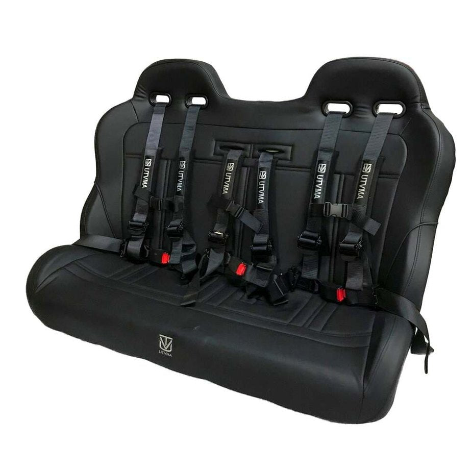 UTVMA '18-'25 Yamaha Wolverine X4 Rear Bench Seat w/ Harnesses