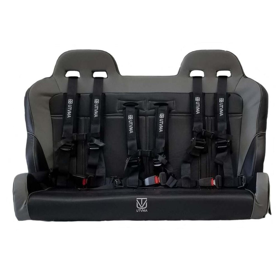 UTVMA '18-'25 Yamaha Wolverine X4 Rear Bench Seat w/ Harnesses