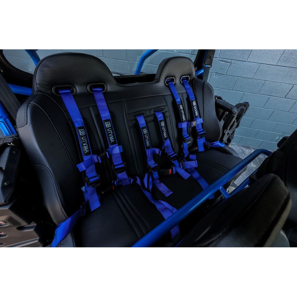 UTVMA '19+ Honda Talon 4 Rear Bench Seat w/ Harnesses
