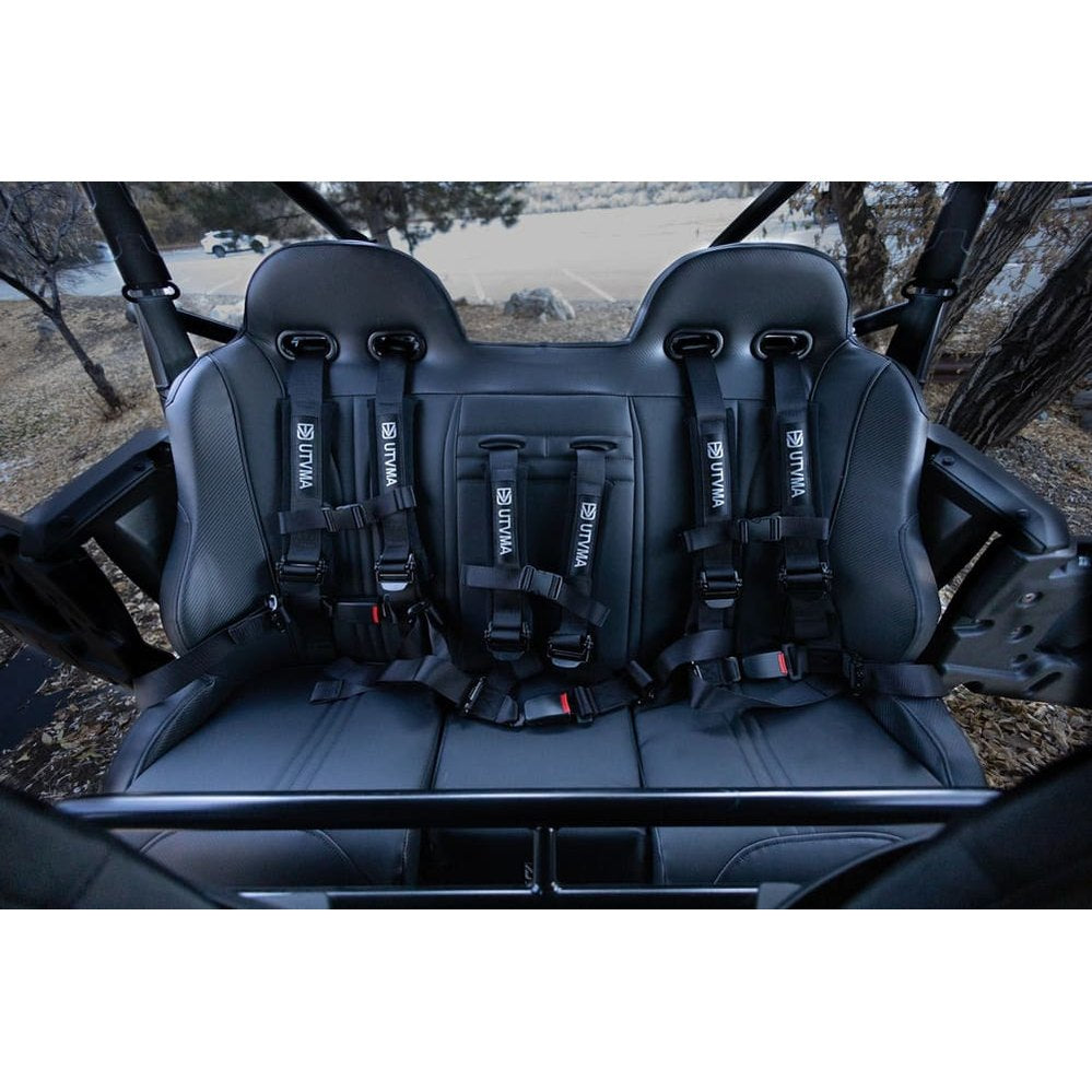 UTVMA '19+ Honda Talon 4 Rear Bench Seat w/ Harnesses