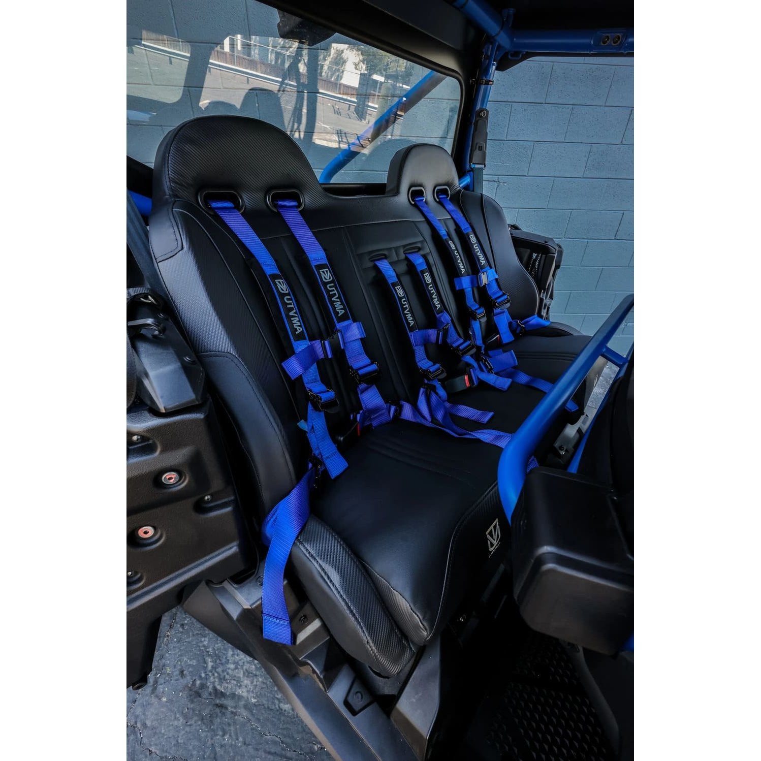 UTVMA '19+ Honda Talon 4 Rear Bench Seat w/ Harnesses