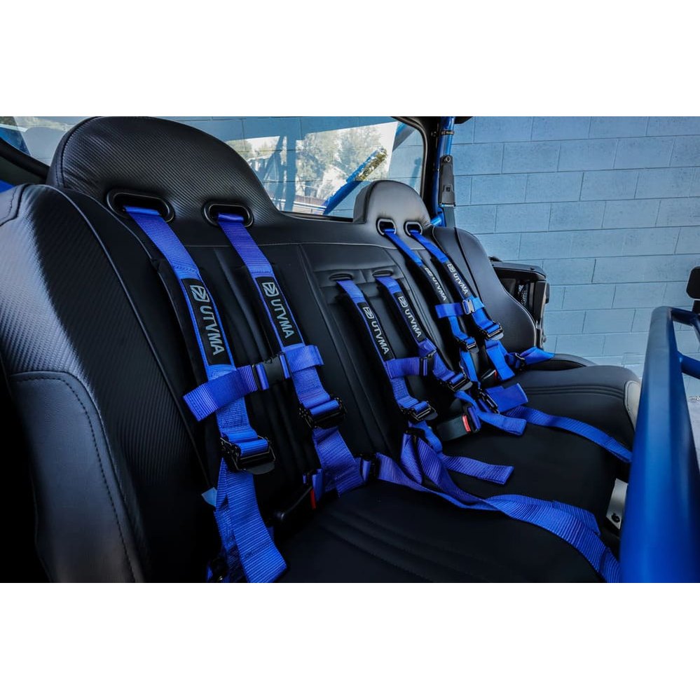 UTVMA '19+ Honda Talon 4 Rear Bench Seat w/ Harnesses