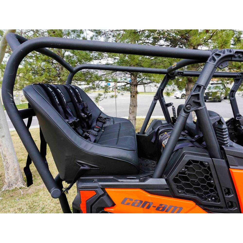 UTVMA '20-'24 Can-Am Maverick Sport Max Rear Bench & Roll Cage Kit