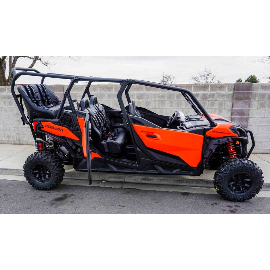 UTVMA '20-'24 Can-Am Maverick Sport Max Rear Bench & Roll Cage Kit