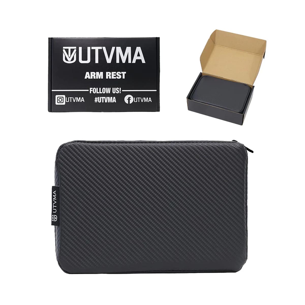 UTVMA '20-'24 Polaris RZR Pro 4 Front Armrest with Bracket