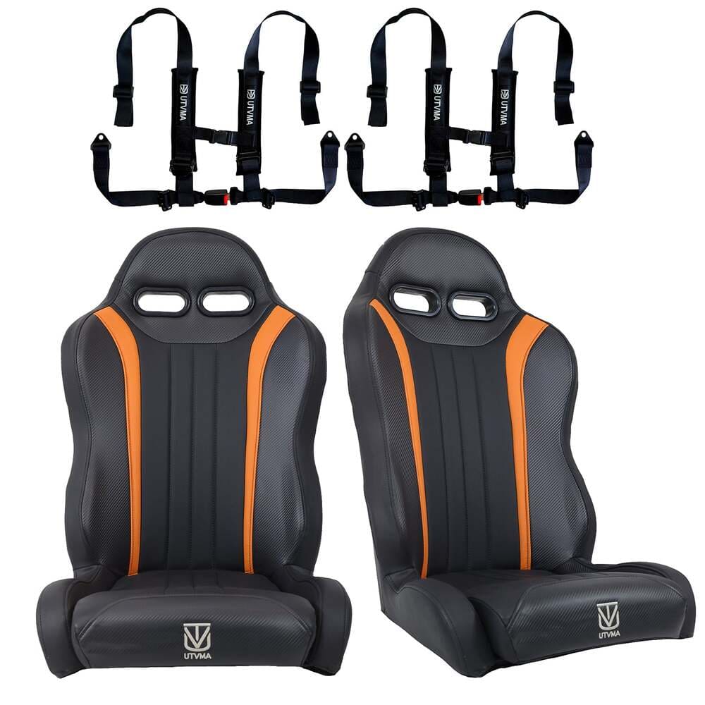 UTVMA '20-'24 Polaris RZR Pro Weekender Series Front Bucket Seats w/ Quick Mount Bracket