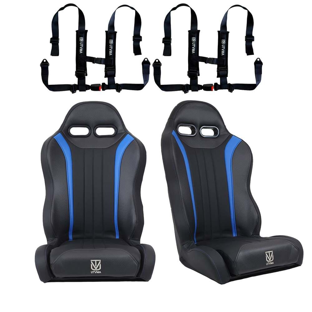 UTVMA '20-'24 Polaris RZR Pro Weekender Series Front Bucket Seats w/ Quick Mount Bracket