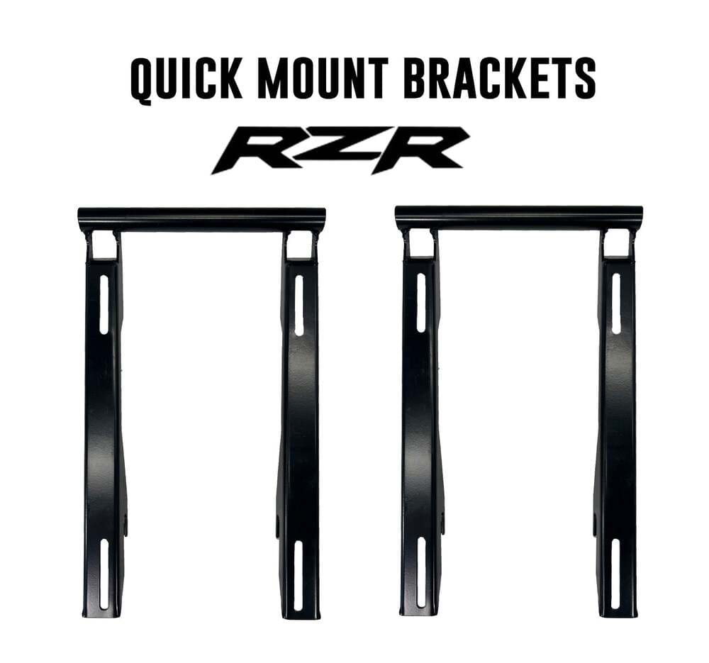 UTVMA '20-'24 Polaris RZR Pro Weekender Series Front Bucket Seats w/ Quick Mount Bracket
