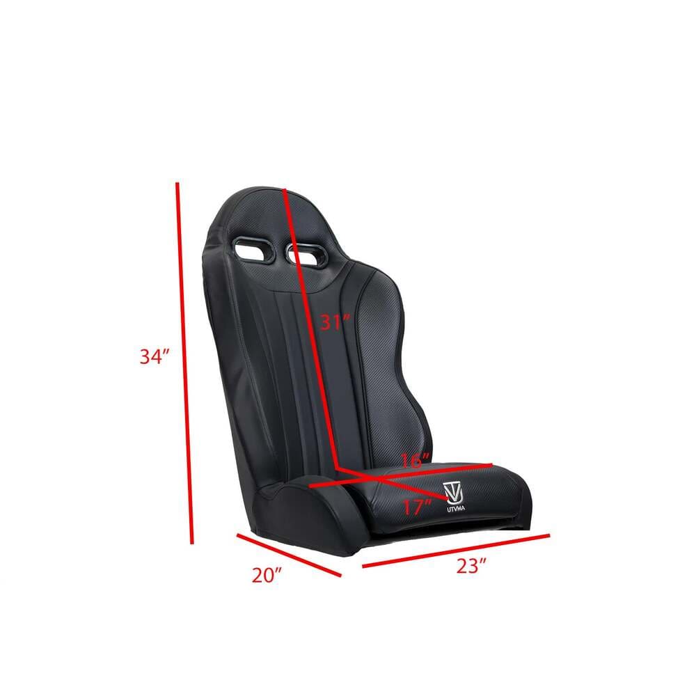 UTVMA '20-'24 Polaris RZR Pro Weekender Series Front Bucket Seats w/ Quick Mount Bracket