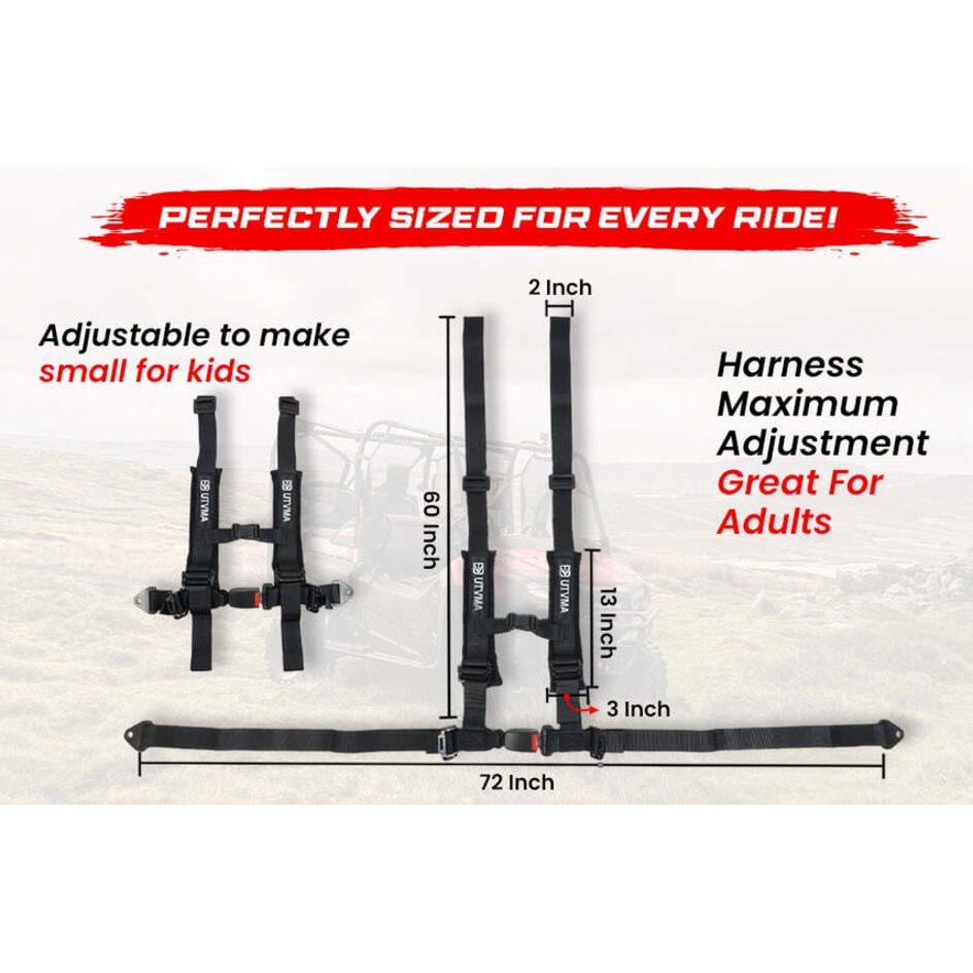 UTVMA '20-'25 Honda Talon 4 Rear Bump Seat