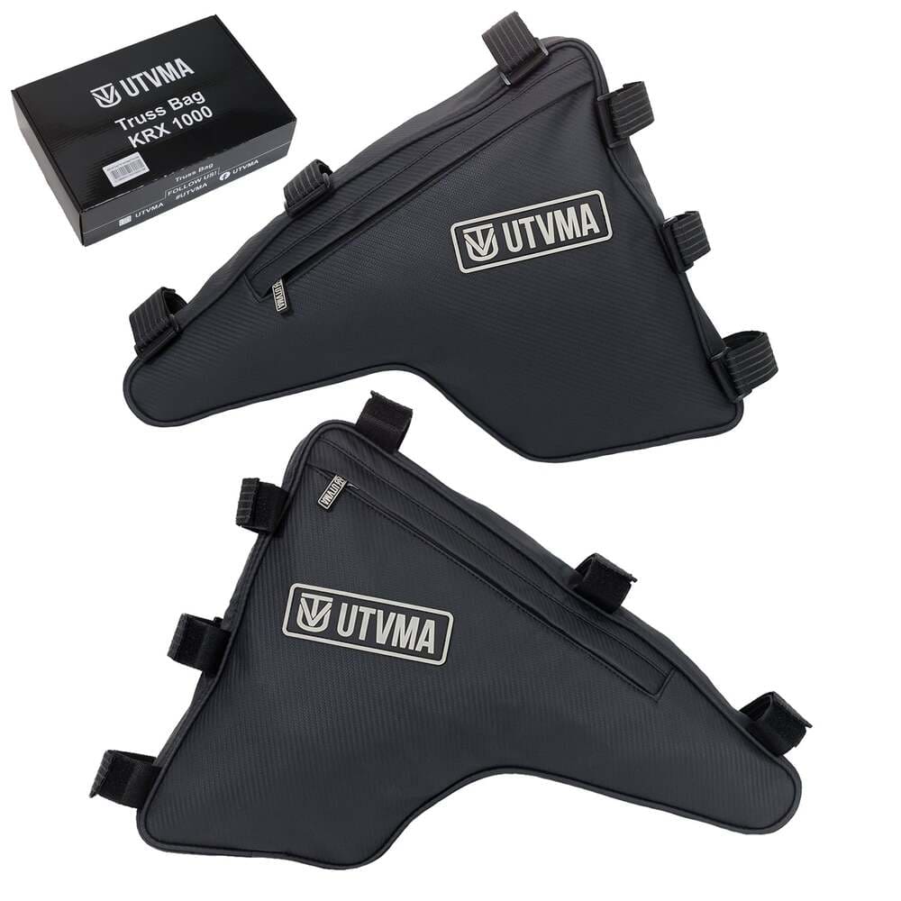 UTVMA '20-'25 Kawasaki KRX 2/ 4 Seater Trail Rack & Truss Bag - 2 Pair