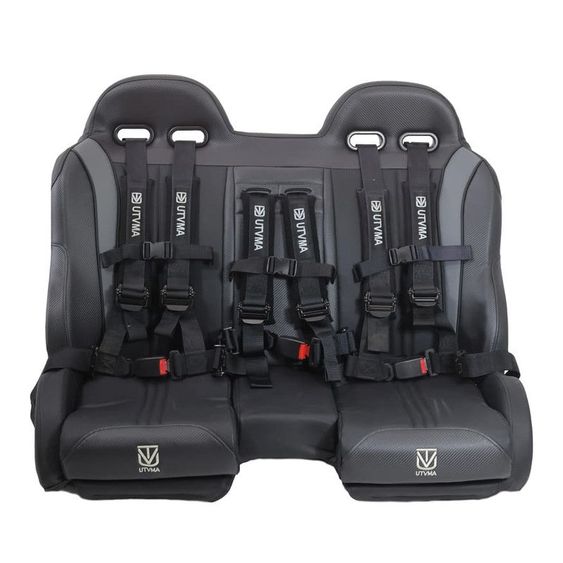 UTVMA '21-'25 Can-Am Commander Max Front Bench Seat w/ Harnesses