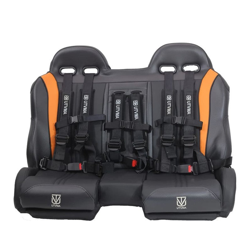 UTVMA '21-'25 Can-Am Commander Max Front Bench Seat w/ Harnesses