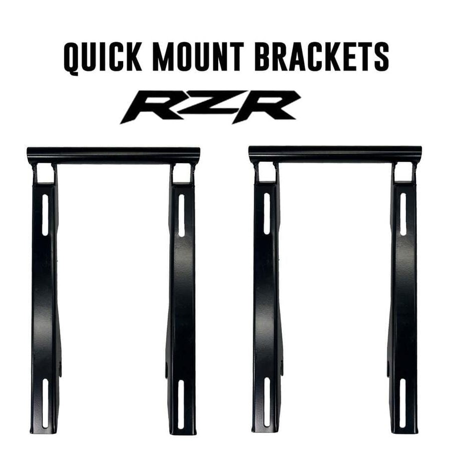 UTVMA '22-'24 Polaris RZR Pro R Weekender Series Front Bucket Seats w/ Quick Mount Bracket