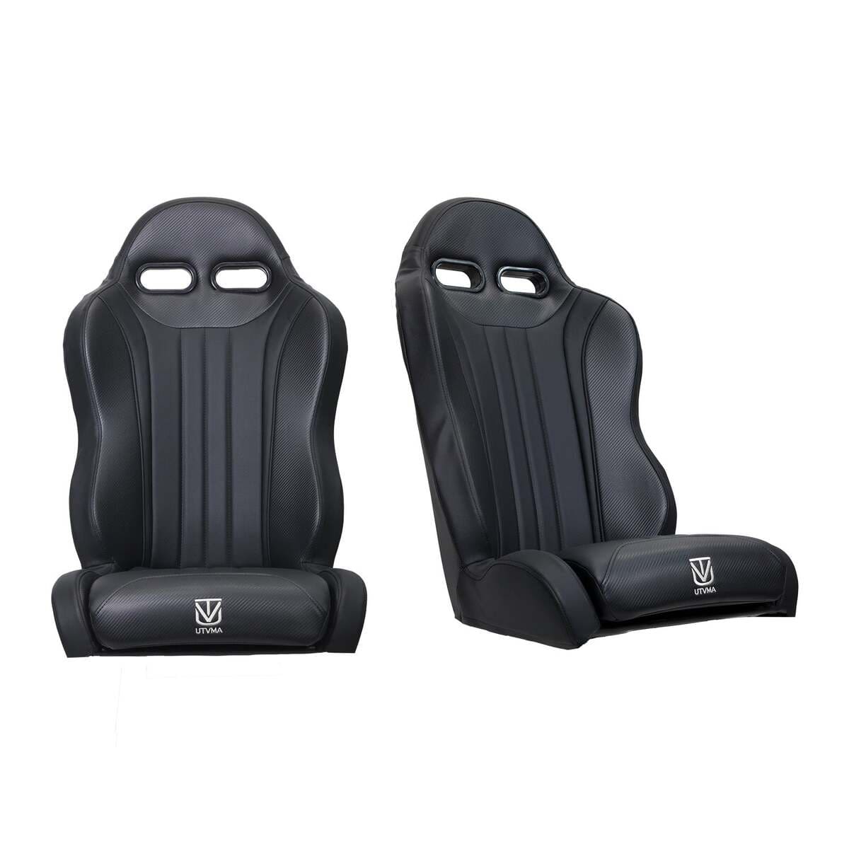UTVMA '22-'24 Polaris RZR Turbo R 2 & 4 Seater Suspension Weekender Series Front Bucket Seats w/ Quick Mount Bracket - Pair