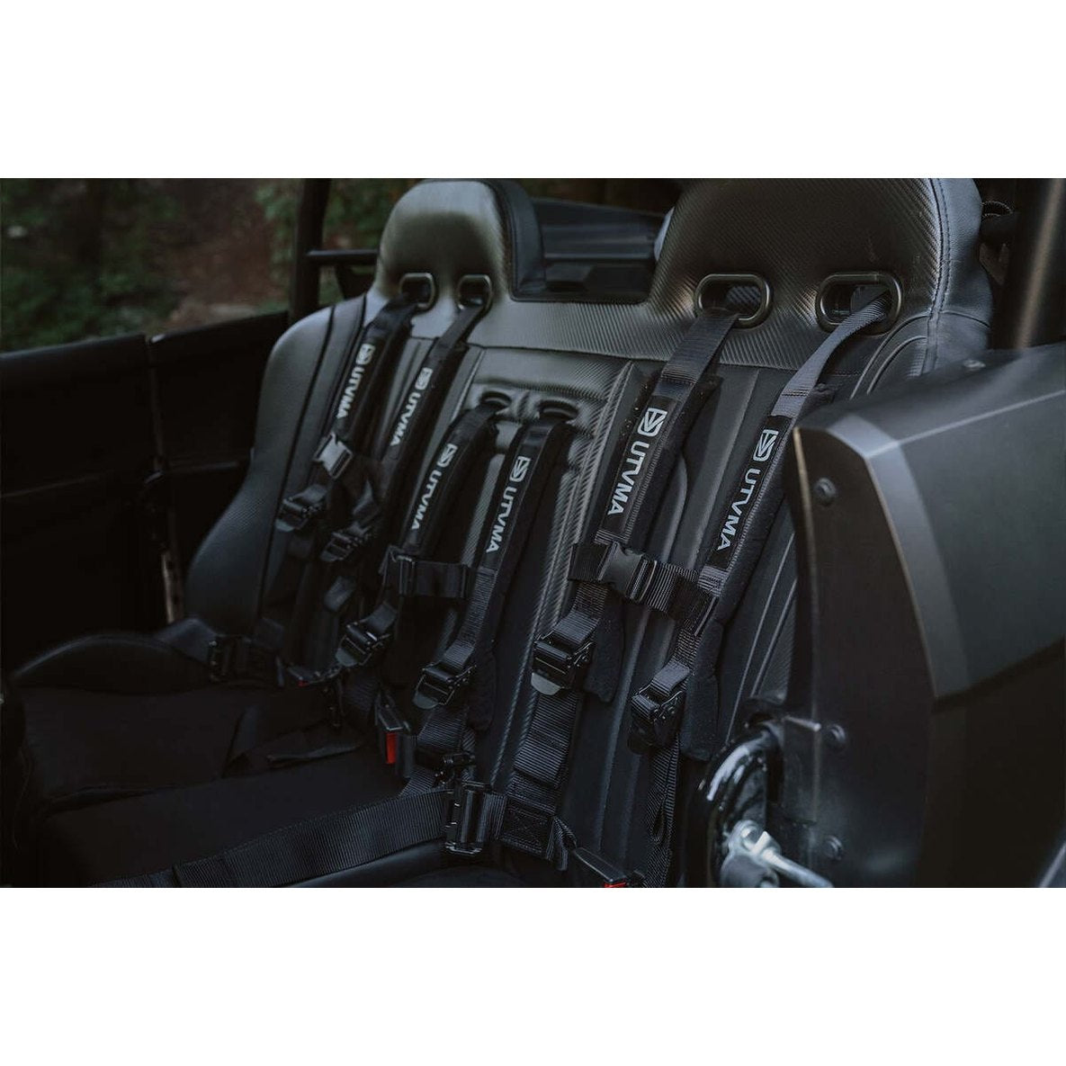 UTVMA '23-'25 Kawasaki KRX 4 Rear Bench Seat w/ Harnesses