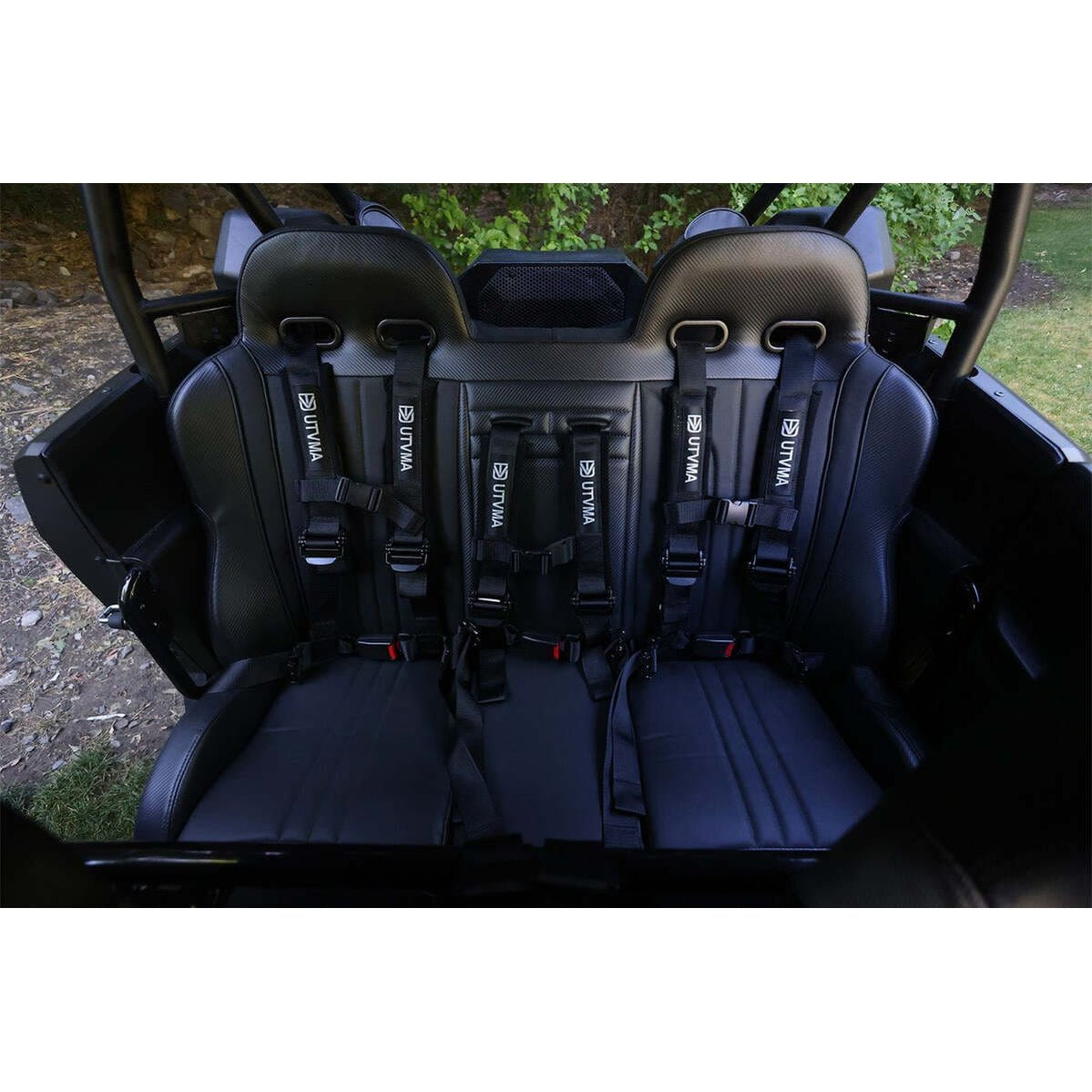 UTVMA '23-'25 Kawasaki KRX 4 Rear Bench Seat w/ Harnesses
