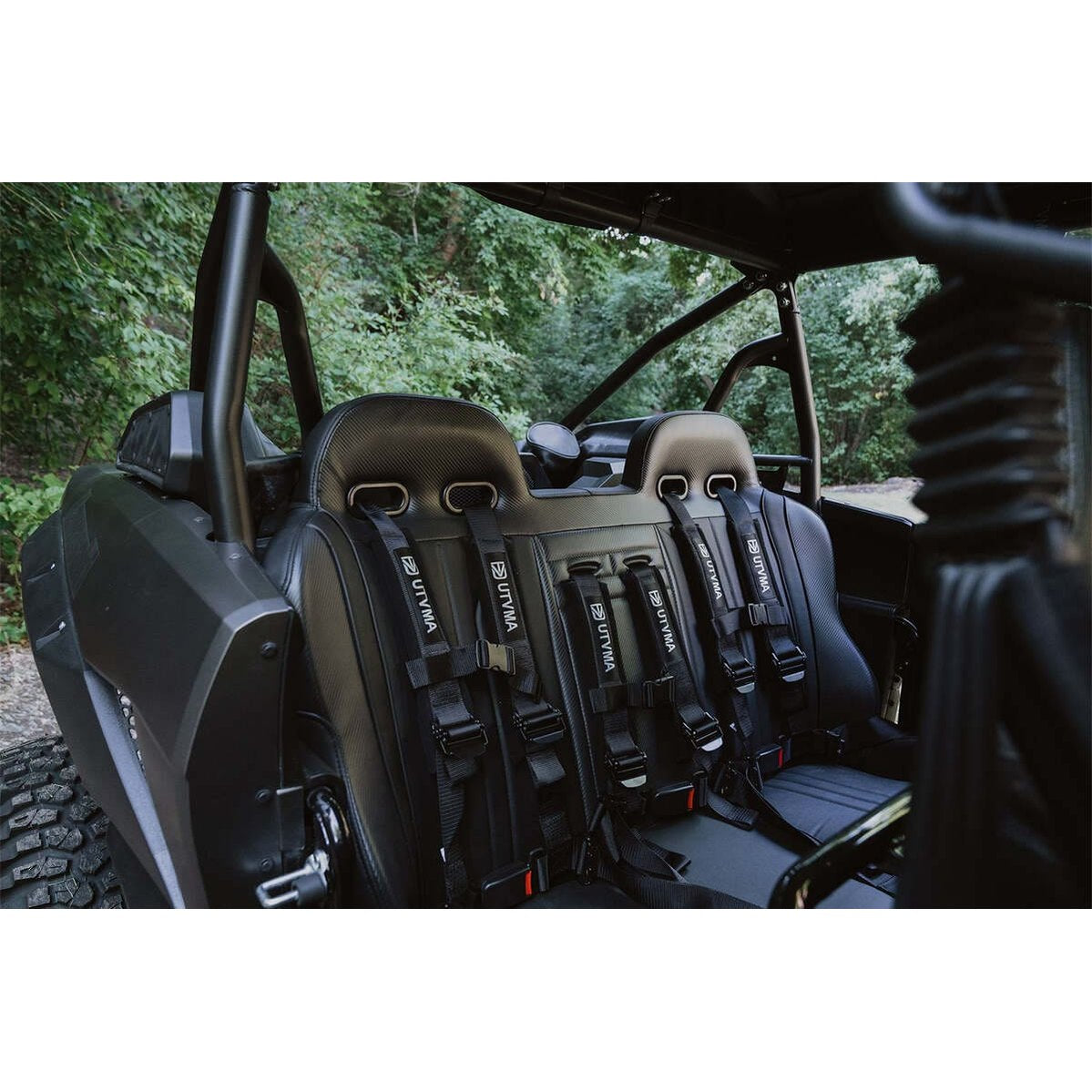 UTVMA '23-'25 Kawasaki KRX 4 Rear Bench Seat w/ Harnesses