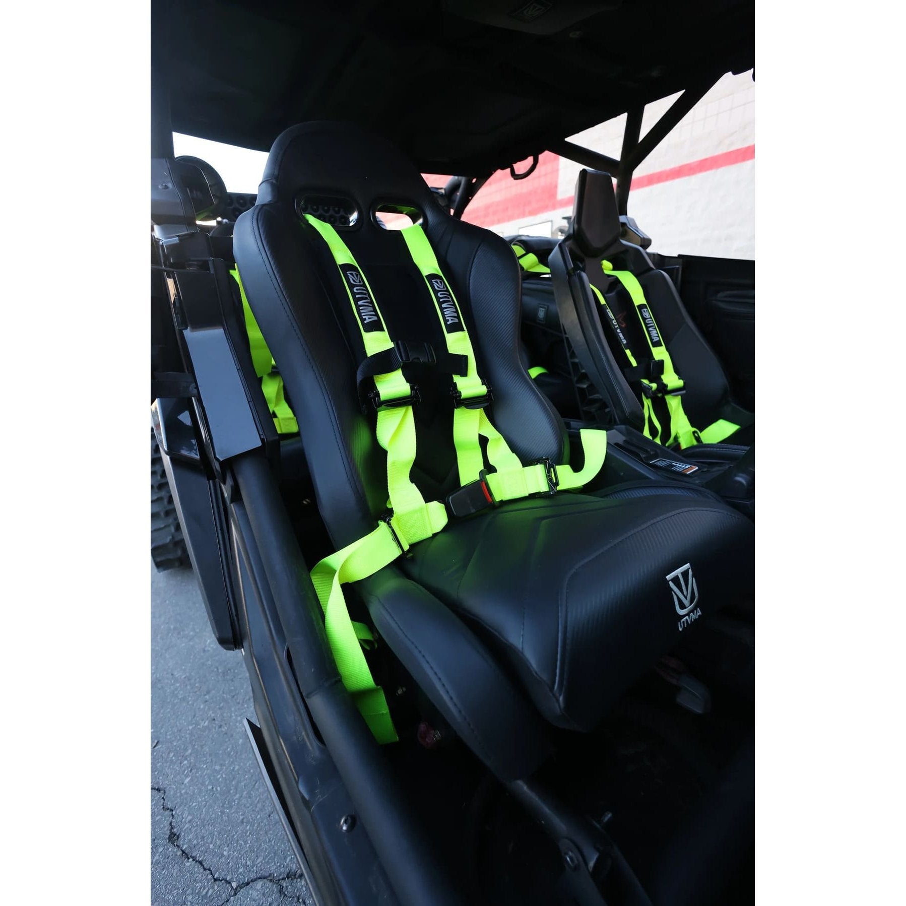 UTVMA '24-'25 Can-Am Maverick R 2 & 4 Seater Rebel Series Front Suspension Bucket Seats - Pair