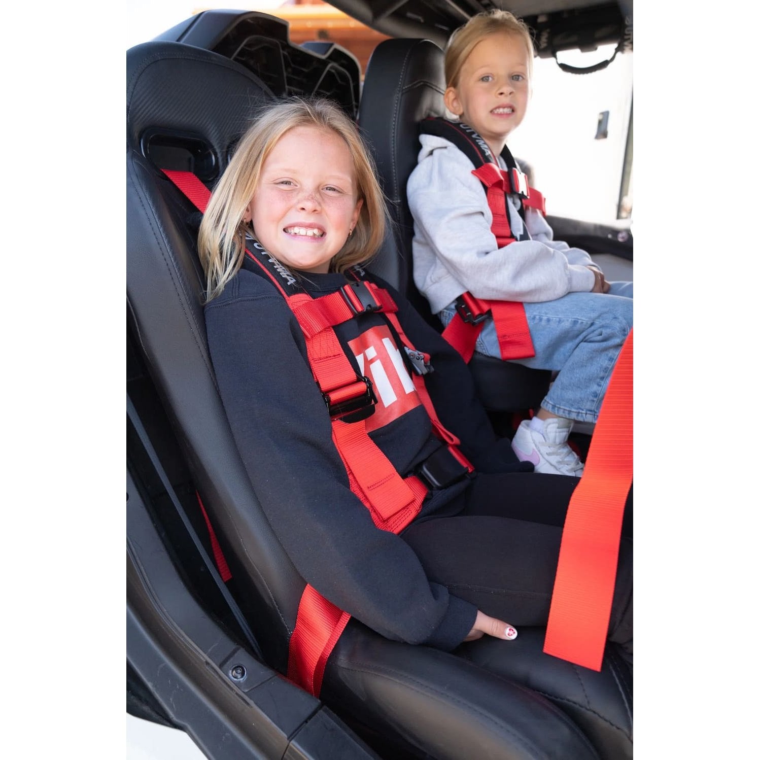 UTVMA '24-'25 Can-Am Maverick R 2 & 4 Seater Weekender Series Front Suspension Bucket Seats - Pair