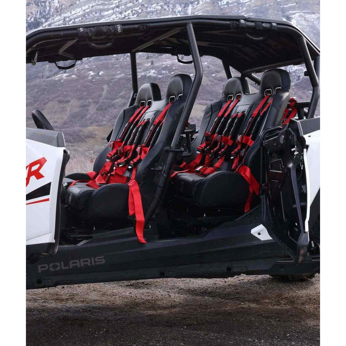 UTVMA '24 Polaris RZR 1000 2 & 4 Seater Front/Rear Bench Seat W Harnesses