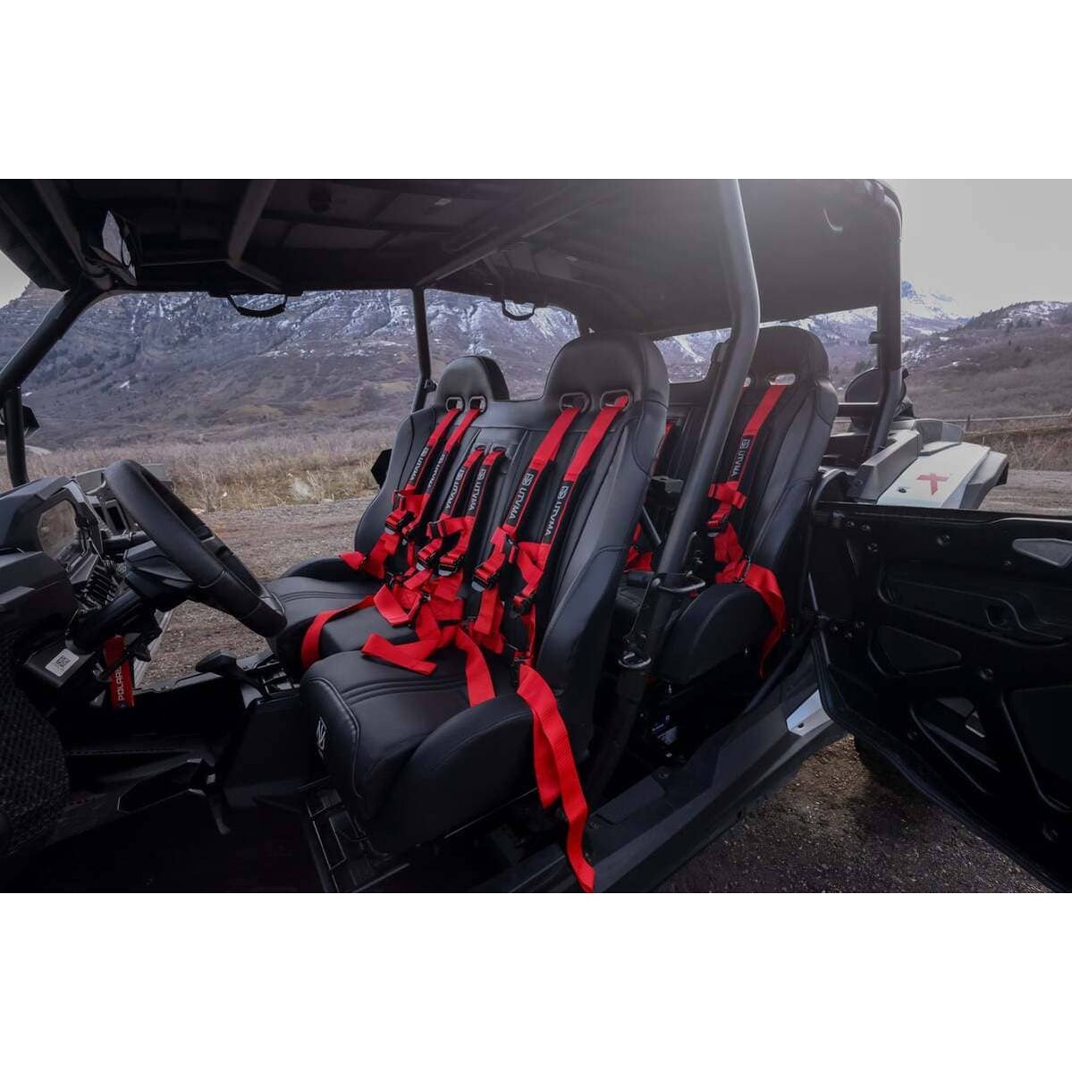 UTVMA '24 Polaris RZR 1000 2 & 4 Seater Front/Rear Bench Seat W Harnesses