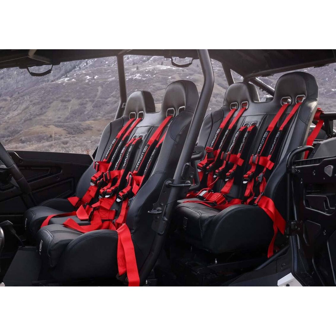 UTVMA '24 Polaris RZR 1000 2 & 4 Seater Front/Rear Bench Seat W Harnesses
