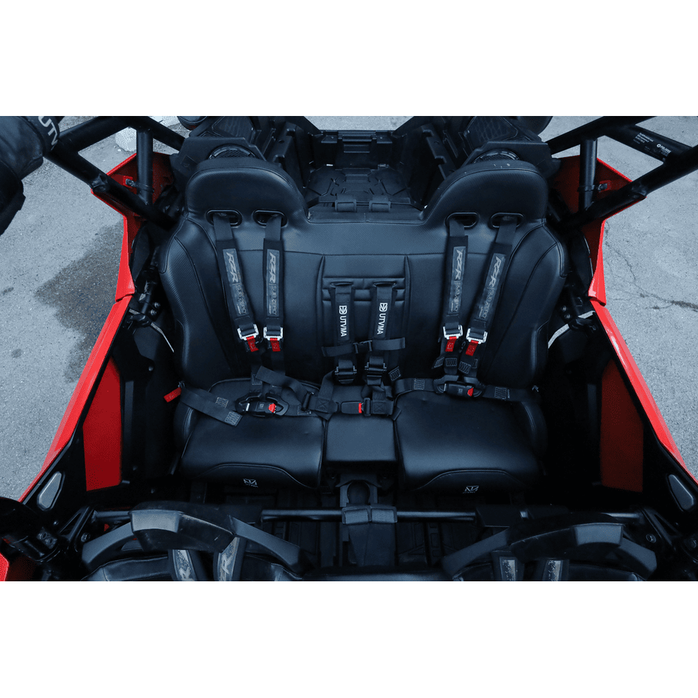 UTVMA '25+ Polaris RZR Pro R Rear Bench Seat w/ Harnesses