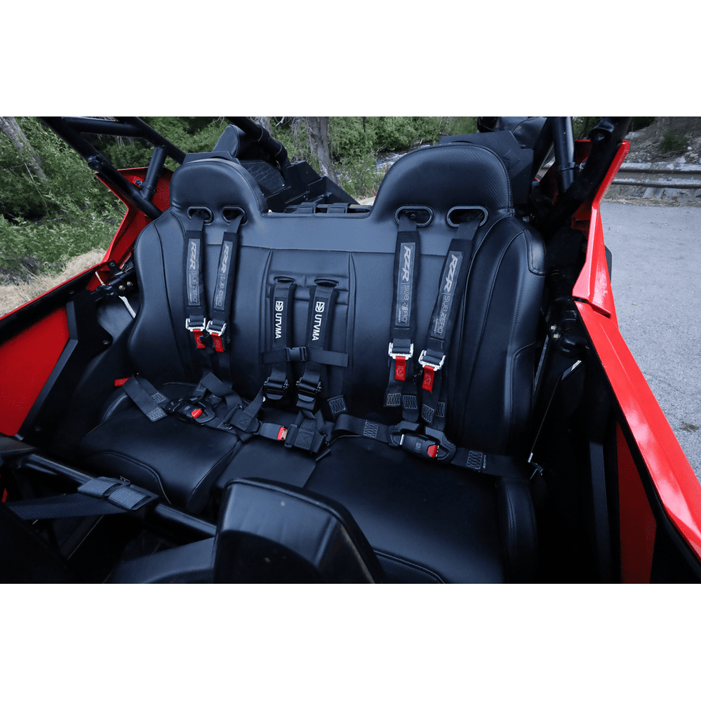 UTVMA '25+ Polaris RZR Pro R Rear Bench Seat w/ Harnesses