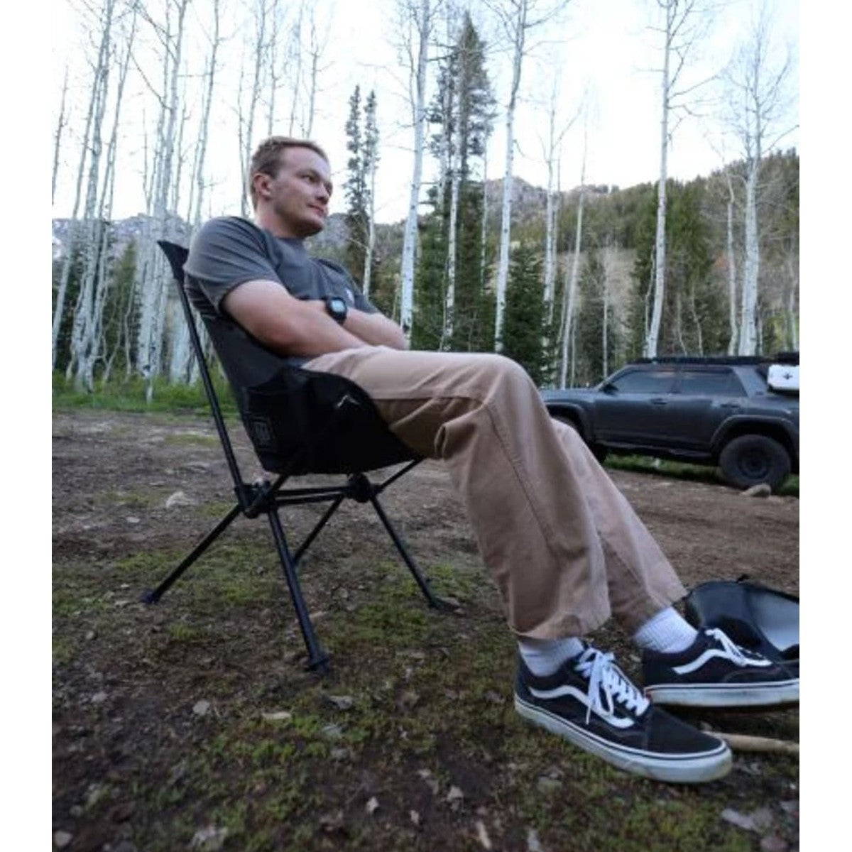 UTVMA Large Camp Chair w/ Roll Cage Bag