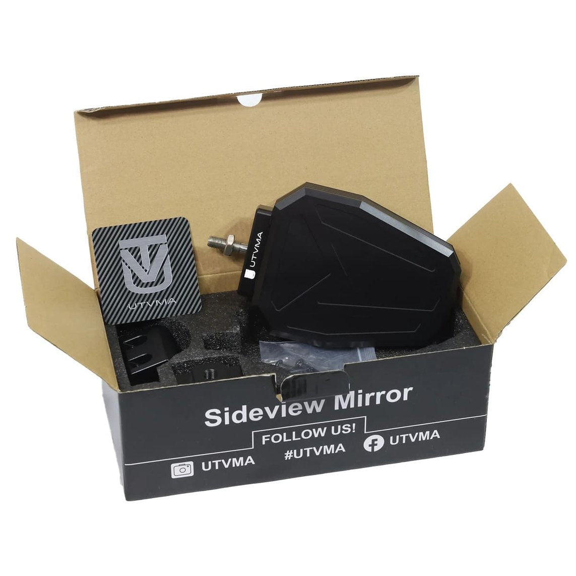 UTVMA Rearview & Sideview Mirror Kit